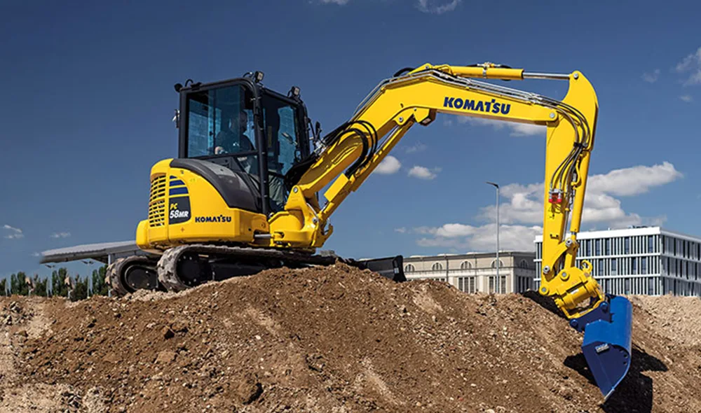 komatsu pc58mr‑5 escavatore compatto short‑tail 5,6 t
