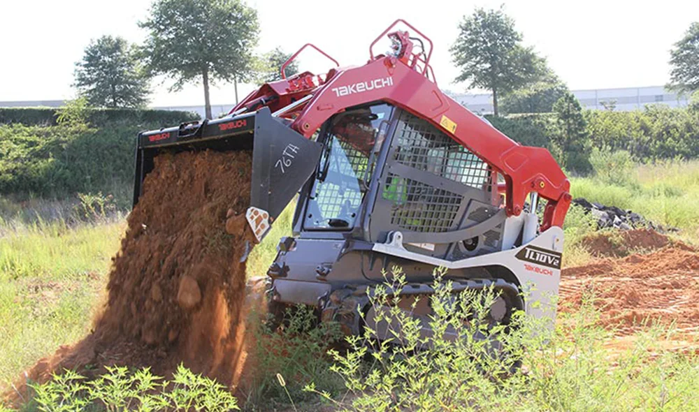 takeuchi tl10v2 track loader compatta potente versatile